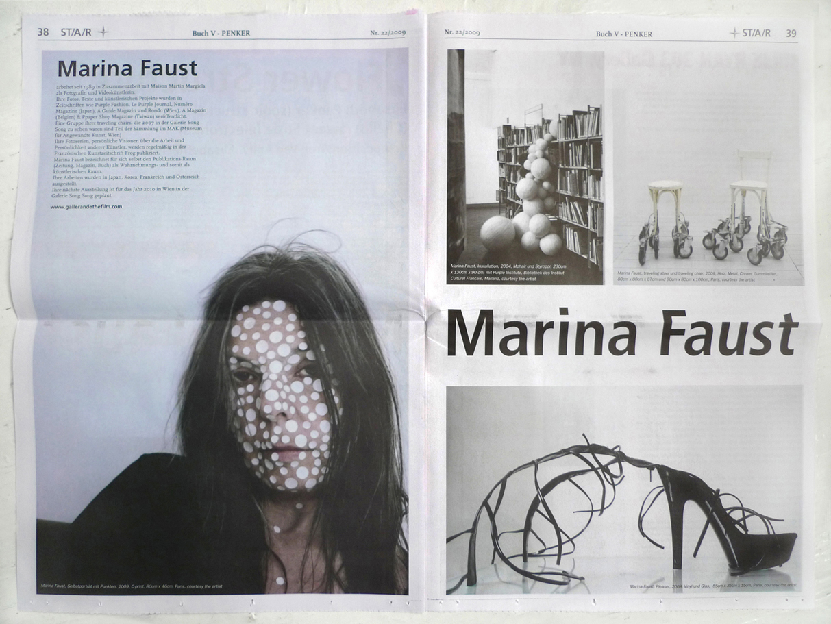 Marina Faust : Star magazine